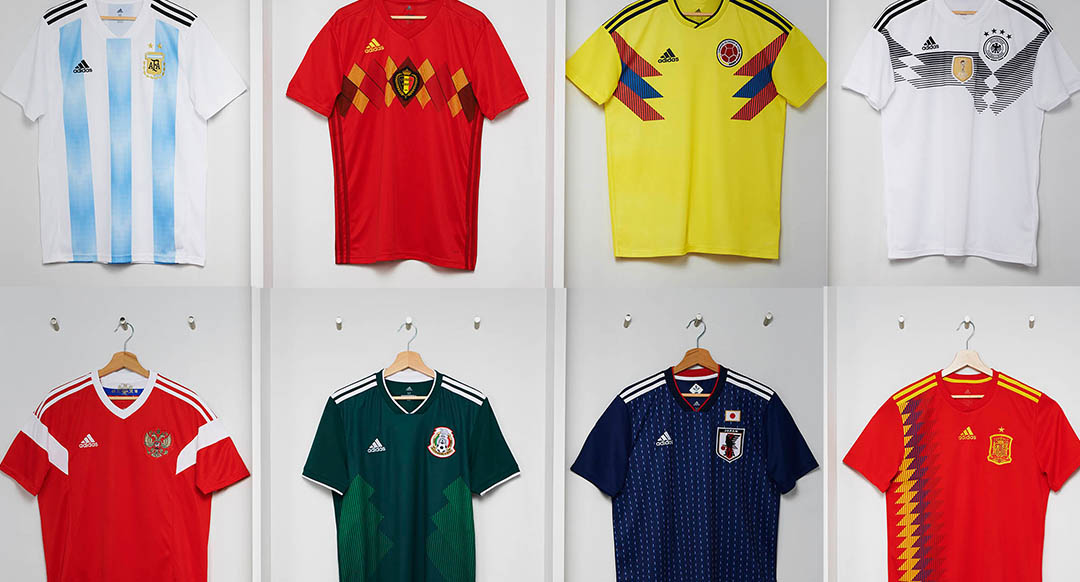 Adidas Argentina, Belgium, Colombia, Germany, Mexico, Russia ...